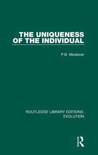 Enlarge image Cover: The Uniqueness of the Individual - Routledge