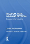 Cover: Freedom, Fame, Lying And Betrayal - Routledge