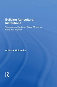 Abbildung von: Building Agricultural Institutions - Routledge