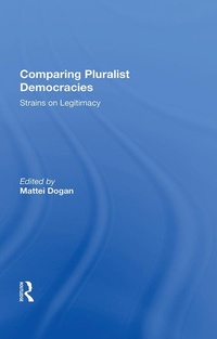 Enlarge image Cover: Comparing Pluralist Democracies - Routledge