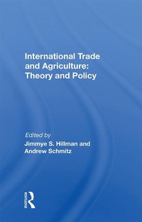 Abbildung von: International Trade And Agriculture: Theory And Policy - Routledge