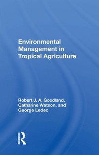 Abbildung von: Environmental Management In Tropical Agriculture - CRC Press