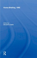 Cover: Korea Briefing, 1992 - Routledge