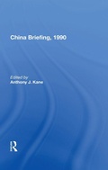 Cover: China Briefing, 1990 - Routledge