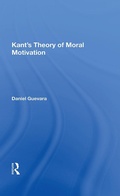 Cover: Kant's Theory of Moral Motivation - Routledge