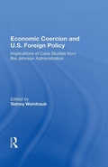 Cover: Economic Coercion And U.s. Foreign Policy - Routledge