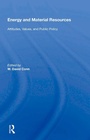 Cover: Energy And Material Resources - Routledge