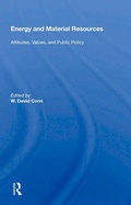 Cover: Energy And Material Resources - Routledge