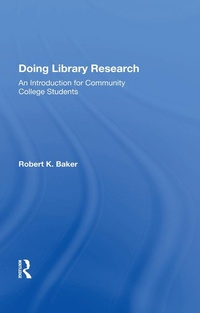 Abbildung von: Doing Library Research - Routledge