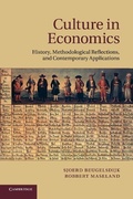 Cover: Culture in Economics - Cambridge University Press