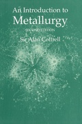 Cover: An Introduction to Metallurgy, Second Edition - CRC Press