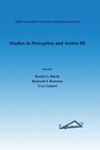 Cover: Studies in Perception and Action III - Routledge