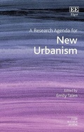 Cover: A Research Agenda for New Urbanism - Edward Elgar Publishing