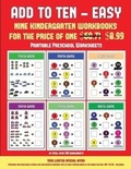 Cover: Printable Preschool Worksheets (Add to Ten - Easy) - Kindergarten Worksheets