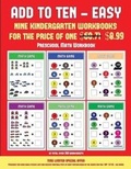 Cover: Preschool Math Workbook (Add to Ten - Easy) - Kindergarten Workbooks