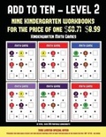 Cover: Kindergarten Math Games (Add to Ten - Level 2) - Kindergarten Worksheets