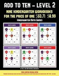 Enlarge image Cover: Kindergarten Math Games (Add to Ten - Level 2) - Kindergarten Worksheets