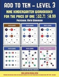 Enlarge image Cover: Preschool Math Workbook (Add to Ten - Level 3) - Kindergarten Workbooks