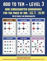 Enlarge image Cover: Math Books for Kindergarten (Add to Ten - Level 3) - Kindergarten Workbooks