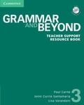 Cover: Grammar and Beyond Level 3 Teacher Support Resource Book with CD-ROM - Cambridge University Press