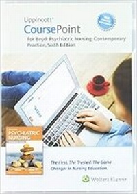 Enlarge image Cover: Lippincott CoursePoint for Boyd's Psychiatric Nursing: Contemporary Practice - Lippincott Williams and Wilkins