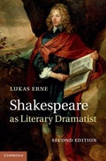 Cover: Shakespeare as Literary Dramatist - Cambridge University Press