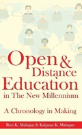 Cover: Open & Distance Education in The New Millennium - White Falcon Publishing