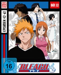 Abbildung von: Bleach TV-Serie - Blu-ray-Box 3 (Episoden 42-63) (3 Blu-rays) - Crunchyroll
