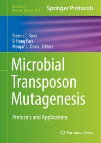 Enlarge image Cover: Microbial Transposon Mutagenesis - Humana Press Inc.