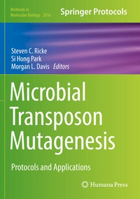 Enlarge image Cover: Microbial Transposon Mutagenesis - Humana Press Inc.