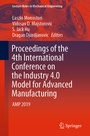 Cover: Proceedings of the 4th International Conference on the Industry 4.0 Model for Advanced Manufacturing - Springer