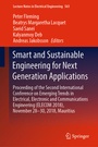 Cover: Smart and Sustainable Engineering for Next Generation Applications - Springer