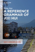 Cover: A Reference Grammar of Jixi Hui - De Gruyter Mouton