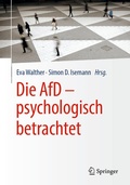 Cover: Die AfD - psychologisch betrachtet - Springer