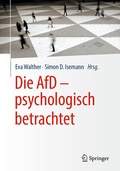 Cover: Die AfD - psychologisch betrachtet - Springer