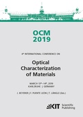 Cover: OCM 2019 - Optical Characterization of Materials : Conference Proceedings - KIT Scientific Publishing