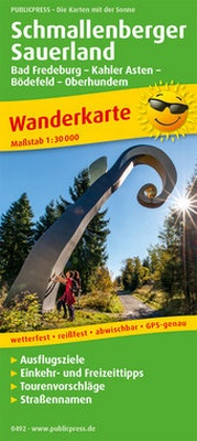 Abbildung von: Schmallenberger Sauerland, Bad Fredeburg, - Kahler Asten - Bödefeld - Oberhundem - Freytag-Berndt und ARTARIA