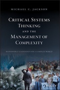 Cover: Critical Systems Thinking and the Management of Complexity - Wiley-ISTE