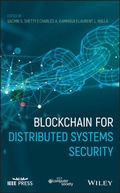 Cover: Blockchain for Distributed Systems Security - Wiley