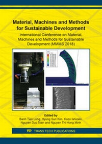 Enlarge image Cover: Material, Machines and Methods for Sustainable Development - Trans Tech Publications Ltd