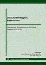 Cover: Structural Integrity Assessment - Trans Tech Publications Ltd