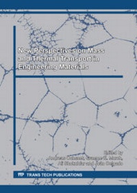 Enlarge image Cover: New Perspectives on Mass and Thermal Transport in Engineering Materials - Trans Tech Publications Ltd