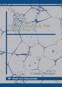 Abbildung von: Transfer Phenomena in Fluid and Heat Flows VIII - Trans Tech Publications Ltd