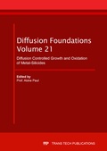 Cover: Diffusion Controlled Growth and Oxidation of Metal-Silicides - Trans Tech Publications Ltd