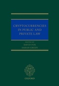 Cover: Cryptocurrencies in Public and Private Law - OUP eBook