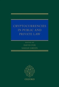 Abbildung von: Cryptocurrencies in Public and Private Law - OUP eBook