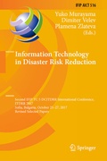 Cover: Information Technology in Disaster Risk Reduction - Springer