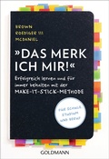 Cover: Das merk ich mir! - Goldmann
