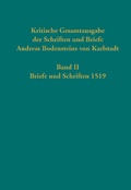 Cover: Kritische Gesamtausgabe der Schriften und Briefe Andreas Bodensteins von Karlstadt - G&uuml;tersloher Verlagshaus