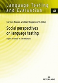 Cover: Social perspectives on language testing - Peter Lang Verlag